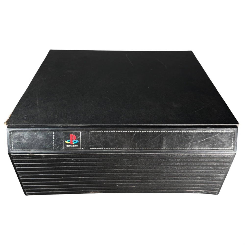 Playstation PS1 Game Storage Drawer 30 CD 12 Memory Card Retro Organizer Large